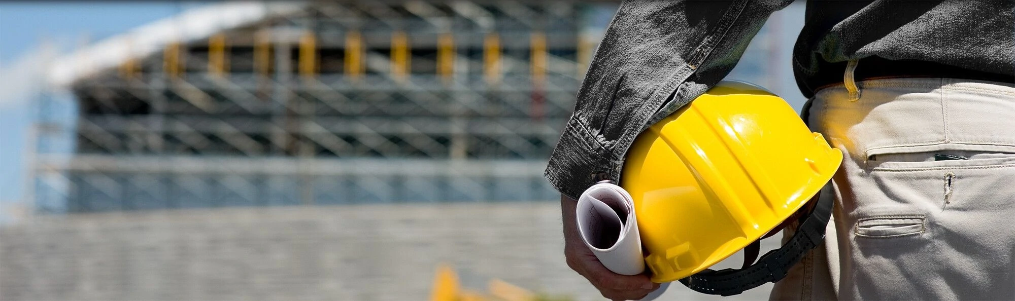 hard hat with paper